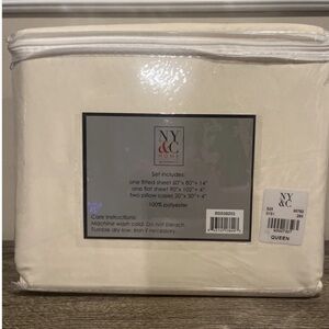 New York & Co Queen Sheets 4 Piece Set Queen Sheet Set
